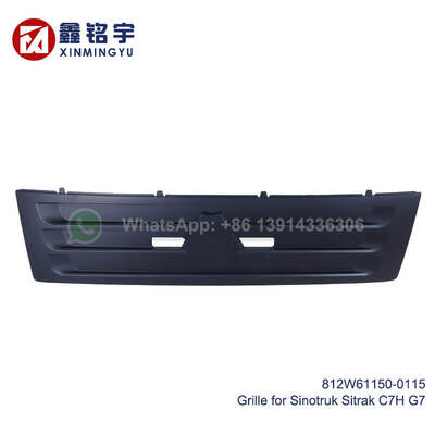 Dobra cena 812W61150-0115 Wysokiej wytrzymałości inżynieryjna plastykowa przednia siatka grzejnika maski dla ciężarówki Sinotruk SITRAK C7H G7H - odporna na korozję i uderzenia w Internecie